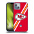NFL Kansas City Chiefs Logo Stripes Soft Gel Case for Apple iPhone 14