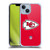 NFL Kansas City Chiefs Logo Plain Soft Gel Case for Apple iPhone 14