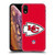 NFL Kansas City Chiefs Logo Plain Soft Gel Case for Apple iPhone XR