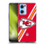 NFL Kansas City Chiefs Logo Stripes Soft Gel Case for OPPO Reno7 5G / Find X5 Lite