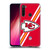 NFL Kansas City Chiefs Logo Stripes Soft Gel Case for Xiaomi Redmi Note 8T