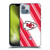 NFL Kansas City Chiefs Artwork Stripes Soft Gel Case for Apple iPhone 14