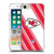 NFL Kansas City Chiefs Artwork Stripes Soft Gel Case for Apple iPhone 7 / 8 / SE 2020 & 2022