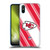 NFL Kansas City Chiefs Artwork Stripes Soft Gel Case for Xiaomi Redmi 9A / Redmi 9AT