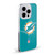 NFL Miami Dolphins Logo Plain Soft Gel Case for Apple iPhone 12 / iPhone 12 Pro & MagSafe