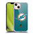 NFL Miami Dolphins Logo Football Soft Gel Case for Apple iPhone 13