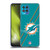 NFL Miami Dolphins Logo Stripes Soft Gel Case for Motorola Moto G100