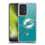 NFL Miami Dolphins Logo Stripes Soft Gel Case for Samsung Galaxy A33 5G (2022)
