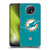 NFL Miami Dolphins Logo Plain Soft Gel Case for Xiaomi Redmi Note 9T 5G