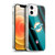 NFL Miami Dolphins Artwork Stripes Soft Gel Case for Apple iPhone 12 / iPhone 12 Pro & MagSafe