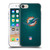 NFL Miami Dolphins Artwork LED Soft Gel Case for Apple iPhone 7 / 8 / SE 2020 & 2022