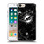 NFL Miami Dolphins Artwork Marble Soft Gel Case for Apple iPhone 7 / 8 / SE 2020 & 2022
