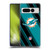 NFL Miami Dolphins Artwork Stripes Soft Gel Case for Google Pixel 7 Pro