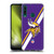 NFL Minnesota Vikings Logo Stripes Soft Gel Case for Huawei Y6p