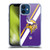 NFL Minnesota Vikings Logo Stripes Soft Gel Case for Apple iPhone 12 Mini