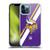 NFL Minnesota Vikings Logo Stripes Soft Gel Case for Apple iPhone 12 Pro Max