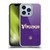 NFL Minnesota Vikings Logo Distressed Look Soft Gel Case for Apple iPhone 13 Pro