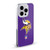 NFL Minnesota Vikings Logo Plain Soft Gel Case for Apple iPhone 13 Pro