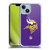 NFL Minnesota Vikings Logo Plain Soft Gel Case for Apple iPhone 14