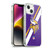 NFL Minnesota Vikings Logo Stripes Soft Gel Case for Apple iPhone 14 Plus