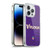 NFL Minnesota Vikings Logo Distressed Look Soft Gel Case for Apple iPhone 14 Pro