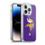 NFL Minnesota Vikings Logo Plain Soft Gel Case for Apple iPhone 14 Pro