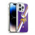 NFL Minnesota Vikings Logo Stripes Soft Gel Case for Apple iPhone 14 Pro