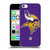NFL Minnesota Vikings Logo Plain Soft Gel Case for Apple iPhone 5c