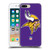 NFL Minnesota Vikings Logo Plain Soft Gel Case for Apple iPhone 7 Plus / iPhone 8 Plus