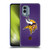 NFL Minnesota Vikings Logo Football Soft Gel Case for Nokia X30
