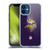 NFL Minnesota Vikings Artwork LED Soft Gel Case for Apple iPhone 12 Mini