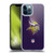 NFL Minnesota Vikings Artwork LED Soft Gel Case for Apple iPhone 12 Pro Max