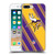 NFL Minnesota Vikings Artwork Stripes Soft Gel Case for Apple iPhone 7 Plus / iPhone 8 Plus