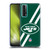 NFL New York Jets Logo Stripes Soft Gel Case for Huawei P Smart (2021)