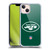 NFL New York Jets Logo Plain Soft Gel Case for Apple iPhone 13