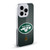 NFL New York Jets Logo Football Soft Gel Case for Apple iPhone 13 Pro