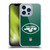 NFL New York Jets Logo Plain Soft Gel Case for Apple iPhone 13 Pro