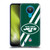 NFL New York Jets Logo Stripes Soft Gel Case for Nokia 1.4