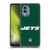 NFL New York Jets Logo Distressed Look Soft Gel Case for Nokia X30
