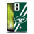 NFL New York Jets Logo Stripes Soft Gel Case for OPPO Reno8 Lite