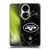 NFL New York Jets Artwork Marble Soft Gel Case for Huawei P50