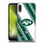 NFL New York Jets Artwork Stripes Soft Gel Case for LG K22