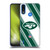 NFL New York Jets Artwork Stripes Soft Gel Case for Motorola Moto E7 Power / Moto E7i Power
