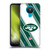 NFL New York Jets Artwork Stripes Soft Gel Case for Nokia 1.4
