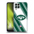 NFL New York Jets Artwork Stripes Soft Gel Case for Samsung Galaxy M33 (2022)