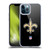 NFL New Orleans Saints Logo Plain Soft Gel Case for Apple iPhone 12 Pro Max