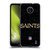 NFL New Orleans Saints Logo Distressed Look Soft Gel Case for Nokia C10 / C20