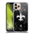 NFL New Orleans Saints Artwork Marble Soft Gel Case for Apple iPhone 11 Pro