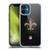 NFL New Orleans Saints Artwork LED Soft Gel Case for Apple iPhone 12 Mini