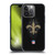 NFL New Orleans Saints Artwork LED Soft Gel Case for Apple iPhone 14 Pro